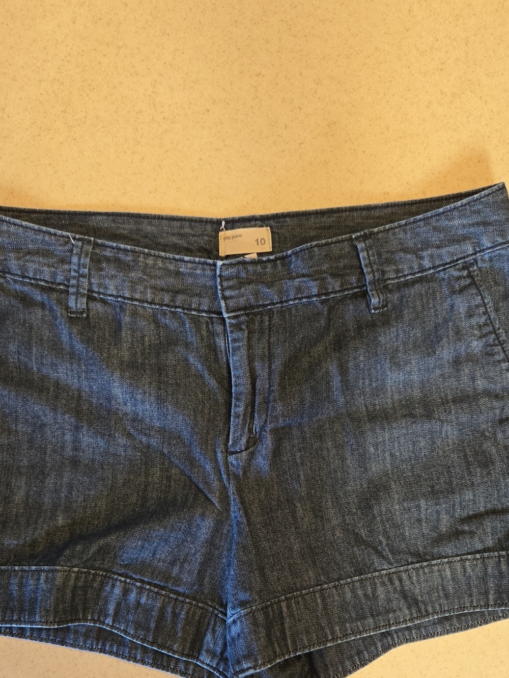GAP Women's Dark Blue Denim Shorts